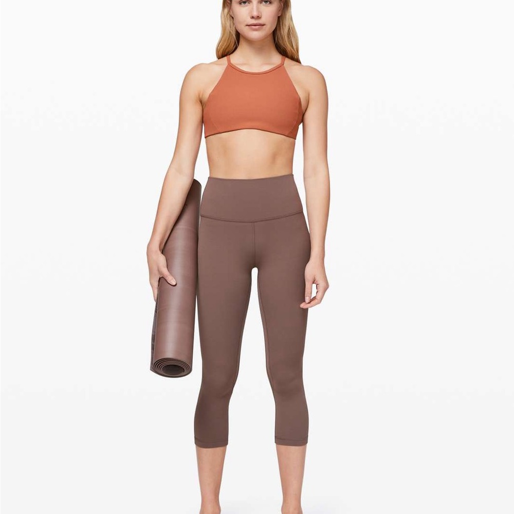 Lululemon Inner Glow Bra- Canyon Rock - Picture 3 of 13